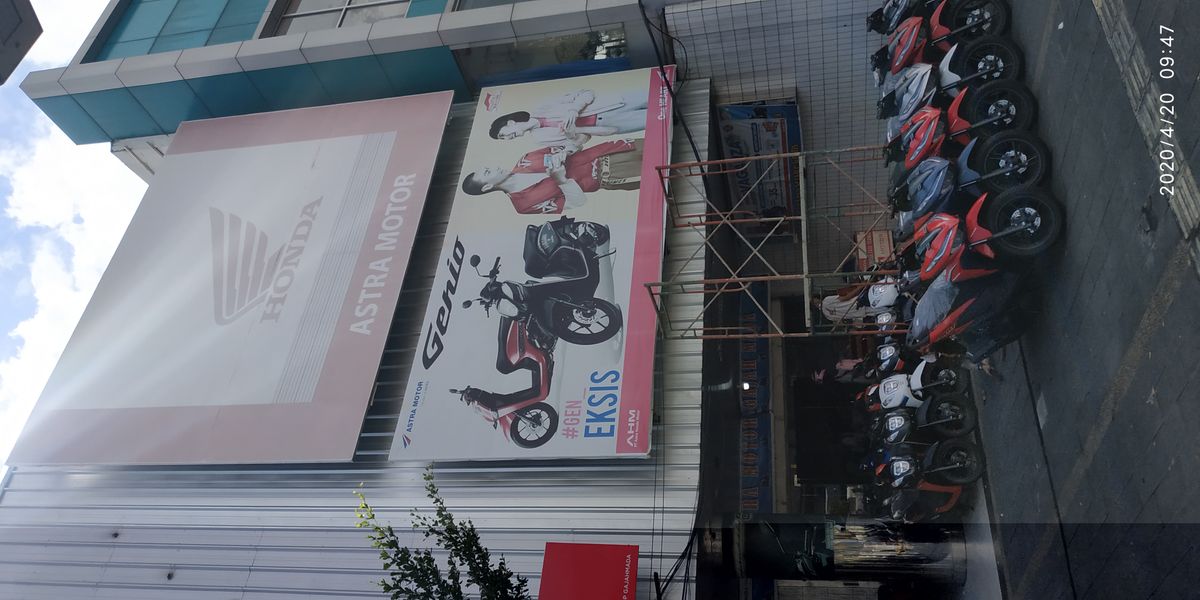Banner Honda - Dokumentasi Proyek